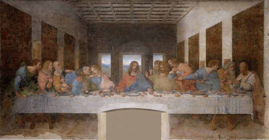 「最後の晩餐　修復後」_(1495-1498)